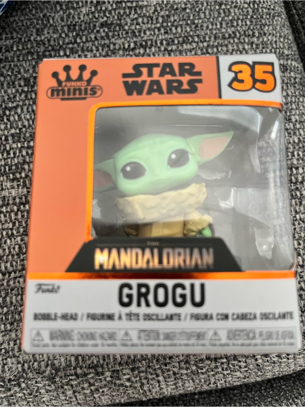 Star Wars The Mandalorian #35 Boxed Collectible - Orange and Gray